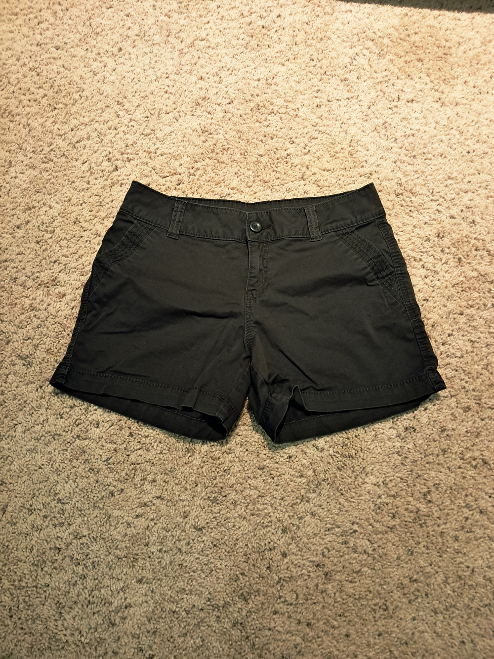 Maurices Black Women's Casual Bermuda Shorts Size 9/10
